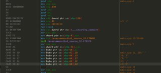 Assembly for our current source code