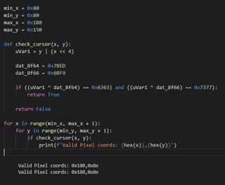 Python program for generating valid coordinates